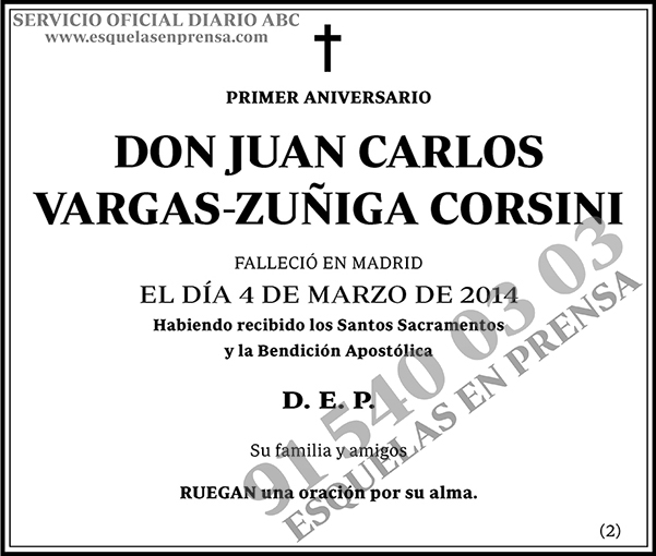 Juan Carlos Vargas-Zúñiga Corsini